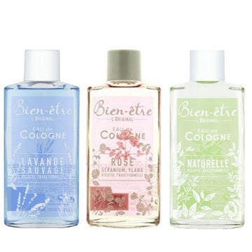 Bien-Etre L'Original Eau De Cologne Lavande, Rose, Naturelle 250ml