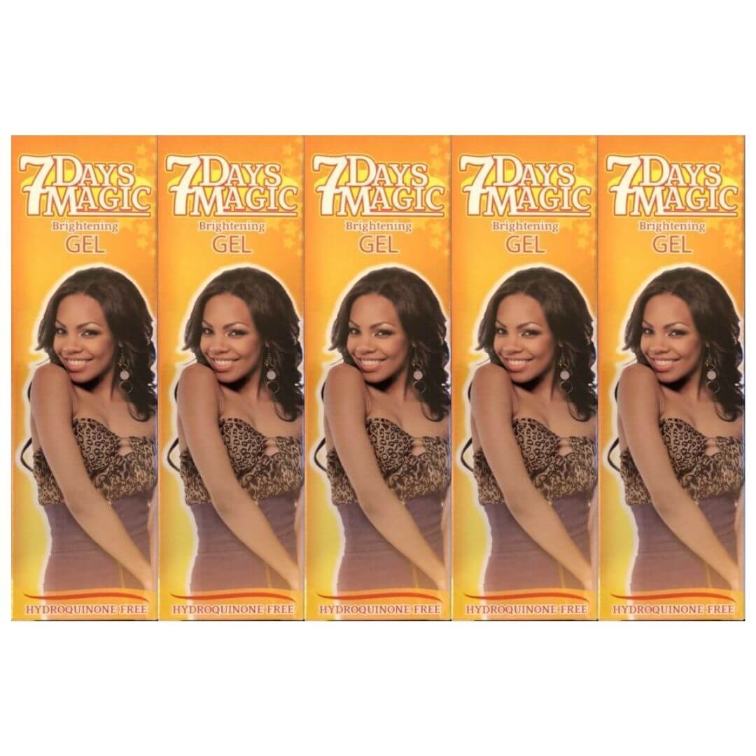 7 Days Magic Lightening Gel 50ml (Pack of 5)