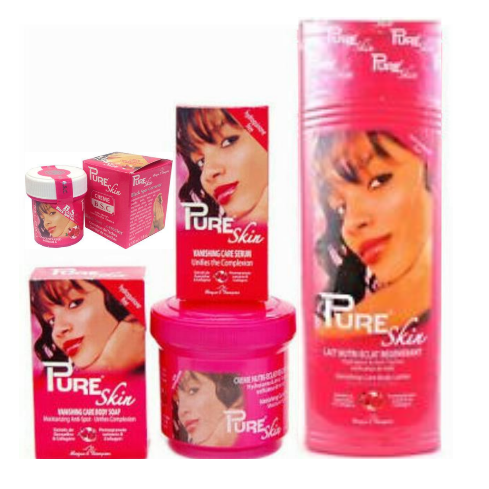 PURE SKIN Lotion, Cream, Soap, Serum, BSC Creme