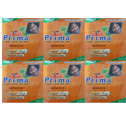 Prima Carrot Soap 100g (Pack of 6)