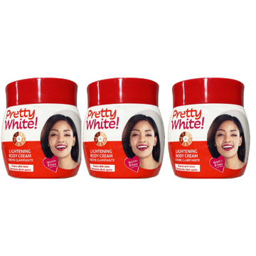 Pretty White Body Cream 300ml (Pack of 3)