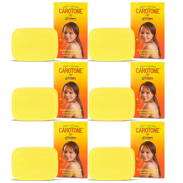 Carotone Brightening Soap 6.7oz (Pack of 6)