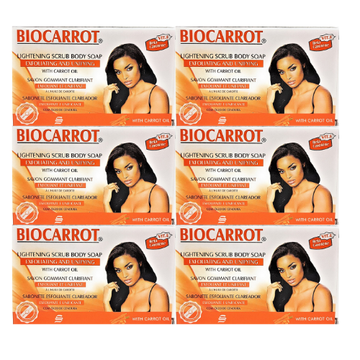 Biocarrot Body Soap (Pack of 6)
