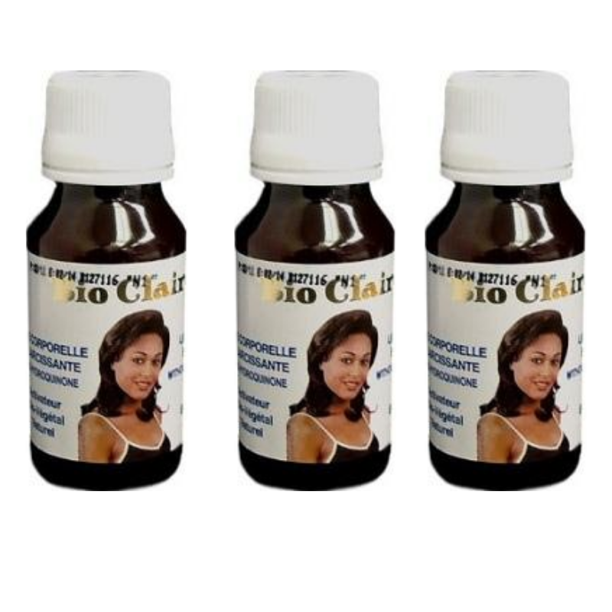 BIO CLAIRE LIGHTENING 2oz BODY OIL (3 PACK)