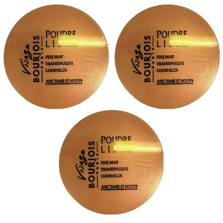 Bourjois Loose Powder for Face ~ 45 Miel Sauvage ~ 15g (3 Pack)