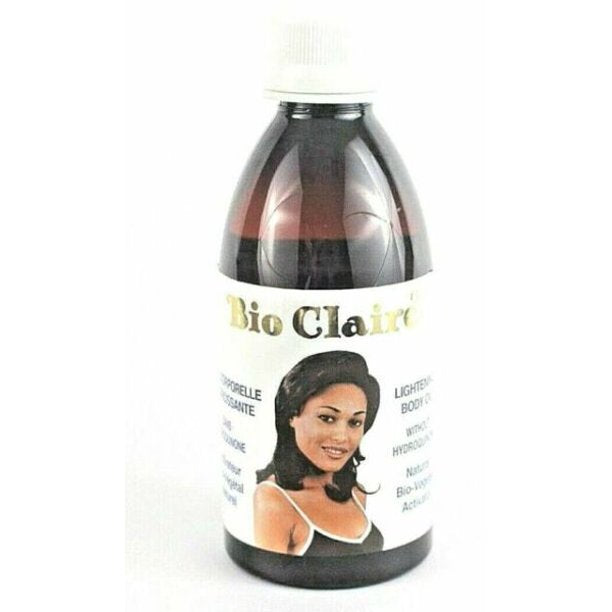 BIO CLAIRE LIGHTENING BODY OIL NATURAL BIO-VEGETAL ACTIVATOR 6.6oz Bottle