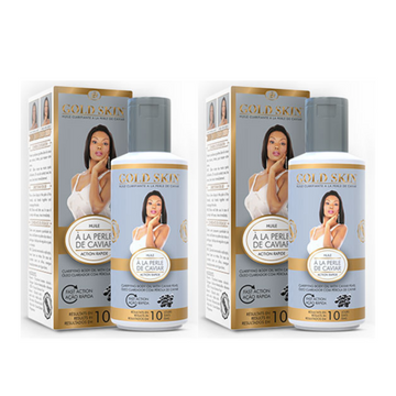 Gold Skin Body Oil With Caviar Pearl 70ml (Pack of 2)