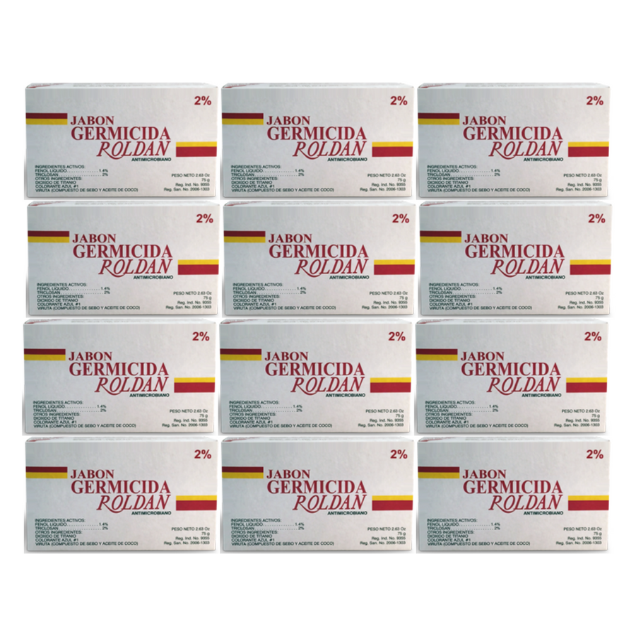 Jabon Germicida Roldan 2% Soap (1 Dozen)
