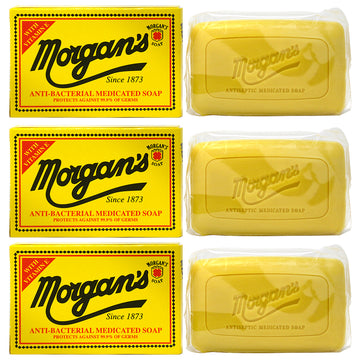 Morgan’s Anti-Bacterial Medicated Soap 80g (Pack of 3)
