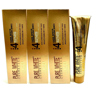 Pure White Gold Cream #4 (3 Pack)