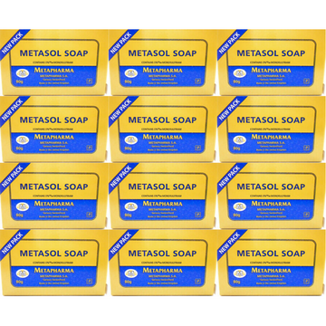 METASOL Medicated Soap (Pack of 12)