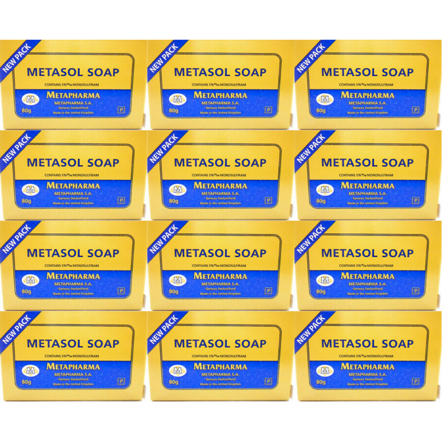 METASOL Medicated Soap (Pack of 12)