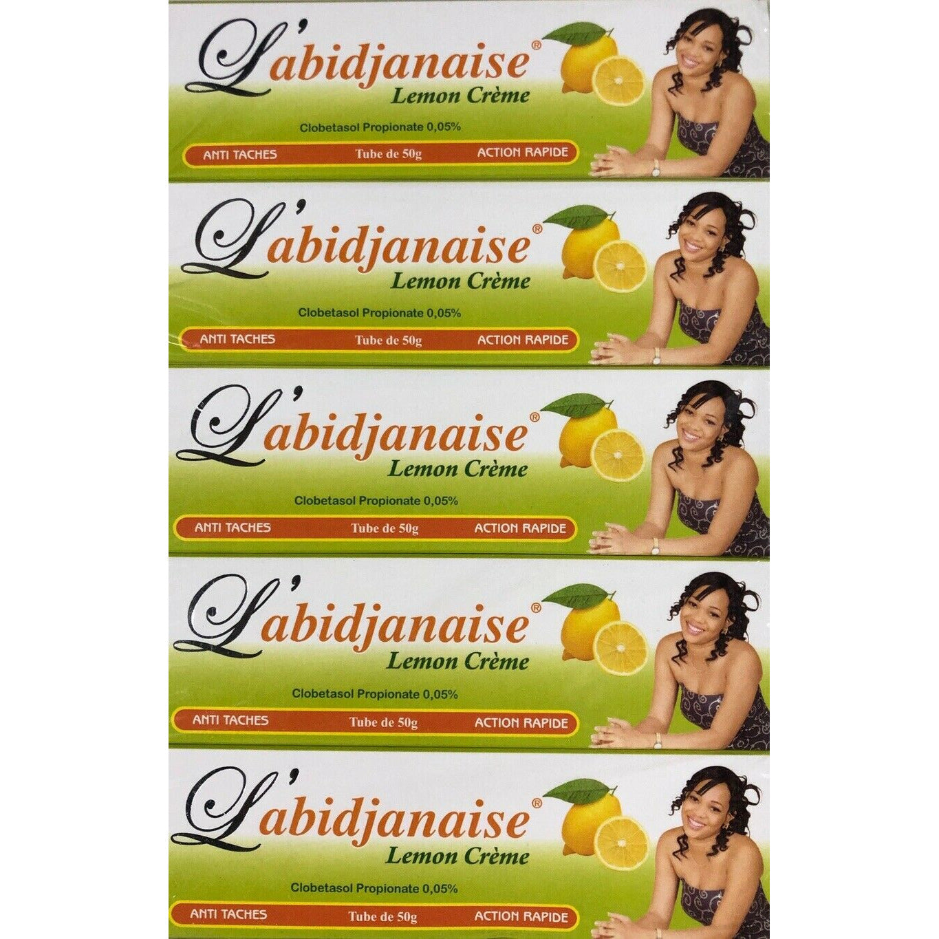 Labidjanaise Lightening Lemon Cream (Pack of 5)