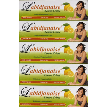 Labidjanaise Lightening Lemon Cream (Pack of 5)