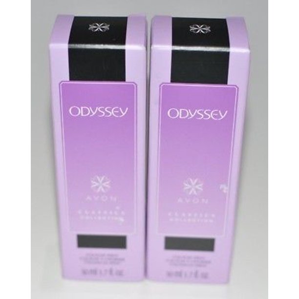 Avon Odyssey Classics collection 1.7 oz cologne spray lot of 2 bottles