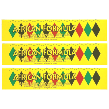 African Formula Skin Toning Cream 1.76 oz (3 Pack) 50g Tubes