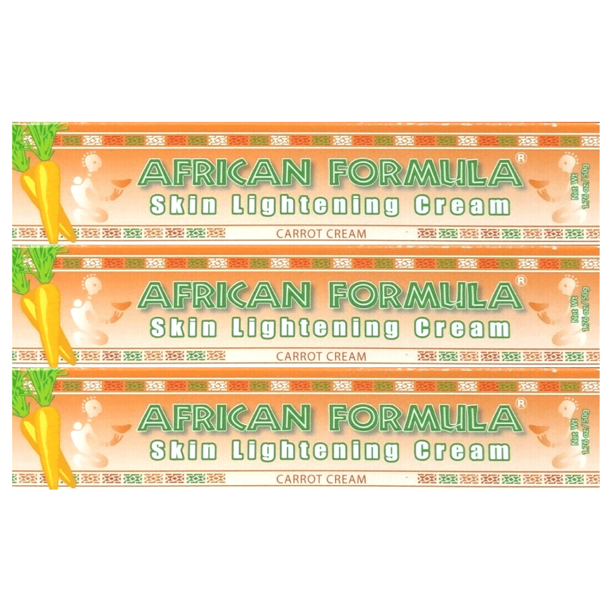 AFRICAN FORMULA CREAM CARROT 1.76oz {Pack of 3}