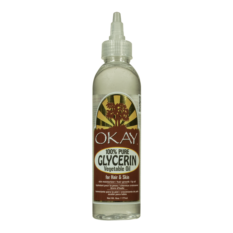 Okay 100% Pure Glycerin Vegetable Oil 6oz