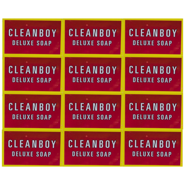 CLEANBOY DELUXE SOAP FOR CLEAR SKIN (80G) (Pack of 12)