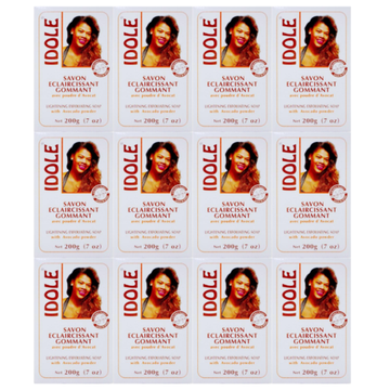 IDOLE Exfoliating Soap (Pack of 12)