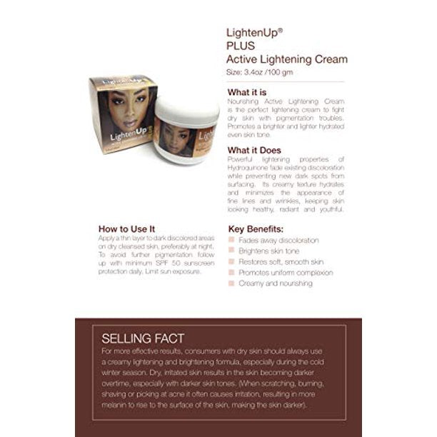 LightenUP PLUS Lightening Cream 100ml
