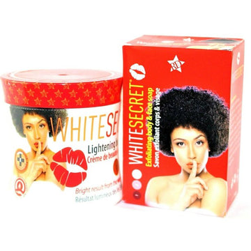 WHITE SECRET BODY CREAM 320ML + SOAP 190G