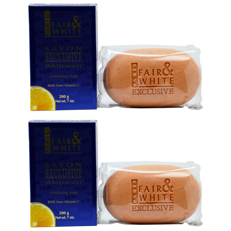 FAIR AND WHITE EXCLUSIVE WHITENIZER EXFOLIATING BODY SOAP (200g)