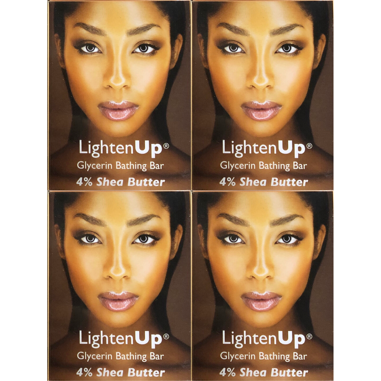 Lighten Up Plus Exfoliating Soap (Pack of 4)