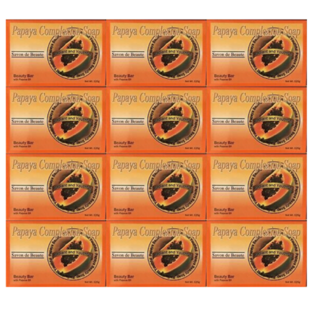 Papaya Complexion Soap (Pack of 12)