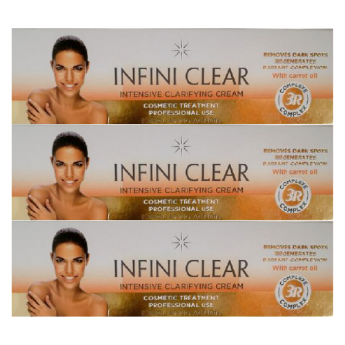 INFINI CLEAR INTENSIVE CLARIFYING CREAM DARK SPOTS 50ml (Pack of 3)