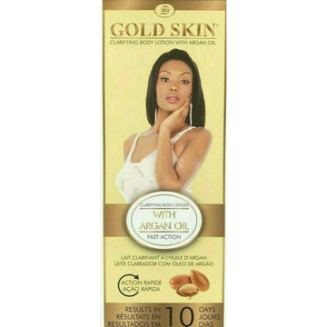GOLD SKIN CLARIFYING BODY LOTION WITH ARGAN OIL 450ml