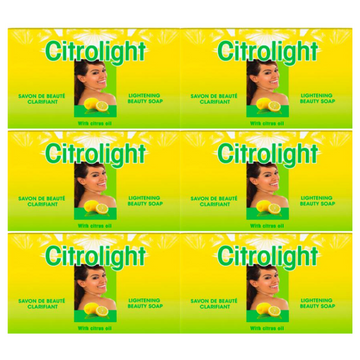 Citrolight Lightening Beauty Soap With Citus Oil 180g 6 Pack