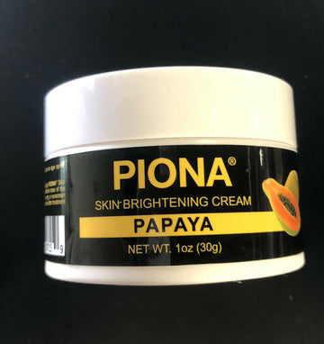 Piona Papaya Skin Brightening Cream Strong & Effective 1oz