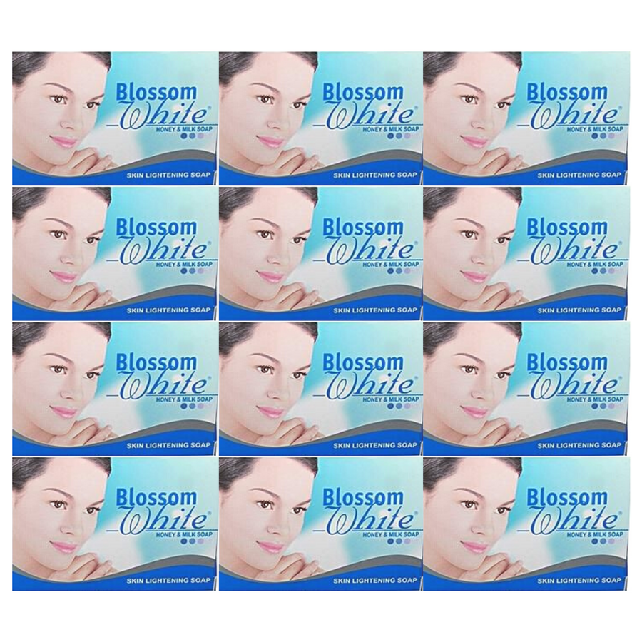 Blossom White Honey & Milk Soap 100g Each (12 Pack)