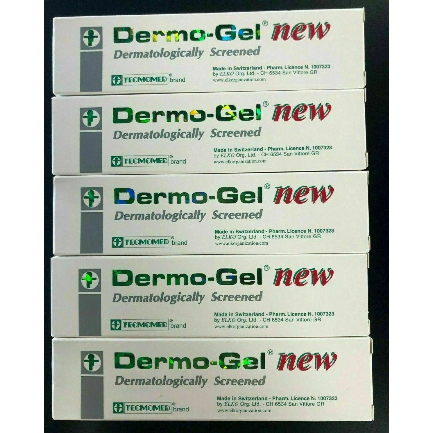 Dermo Gel 30g NEW (TECMOMED Brand) - (Pack of 5)