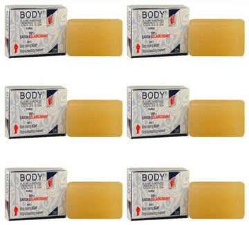 Body White Soap 2.6oz (Pack of 6)