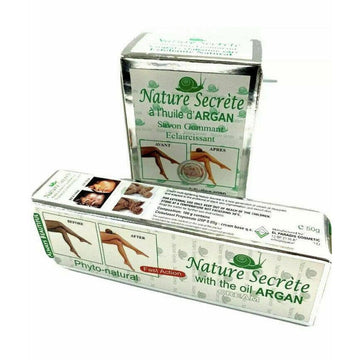Nature Secret Pack of 2 Bundle Cream Tube and Soap Brand New