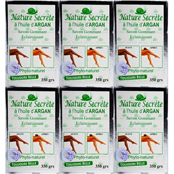 Nature Secréte Exfoliating Soap 350g (6 pack)