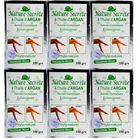 Nature Secréte Exfoliating Soap 350g (6 pack)