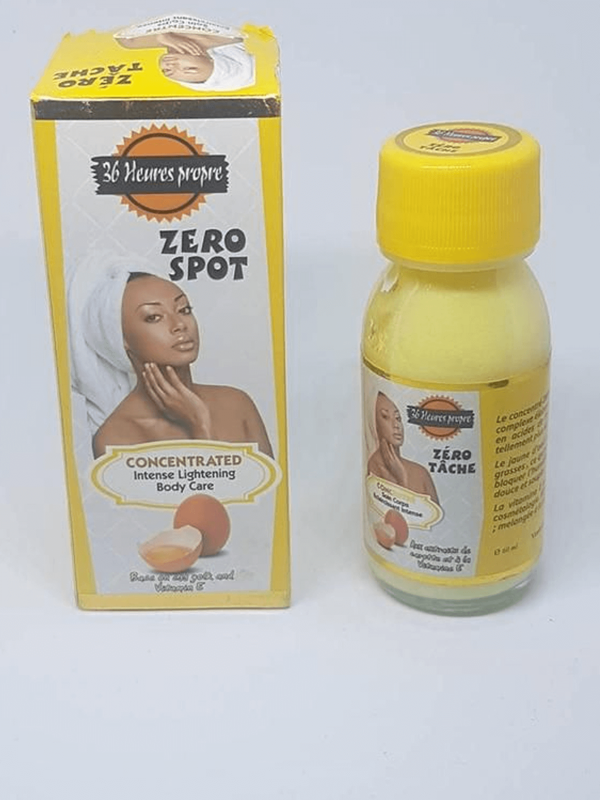 36 Heures Propre Zero Spot Concentrated W/ Vitamin E & Egg Yolk 60ml